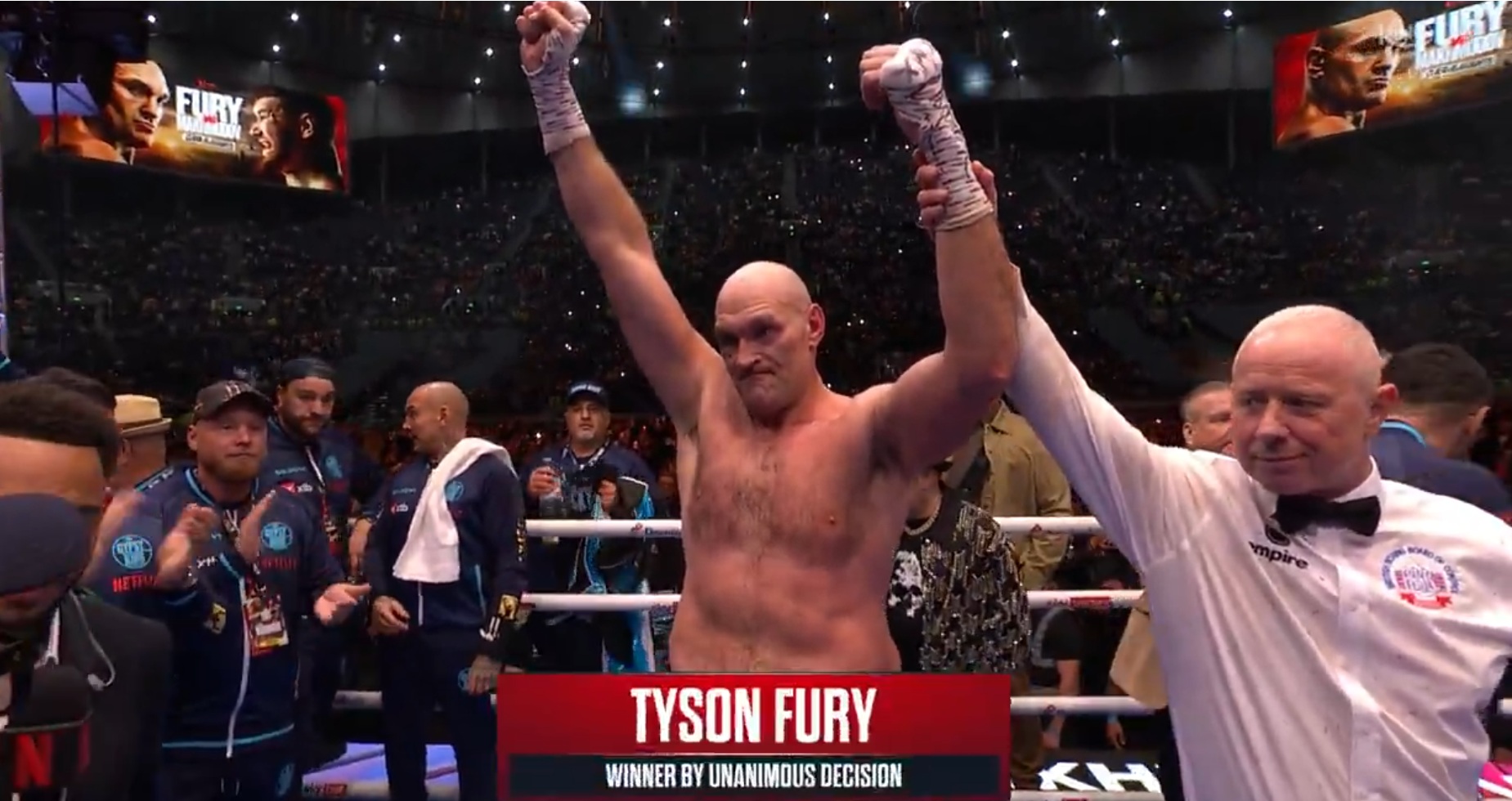 Udany powrót Fury'ego. Nie dał szans rywalowi