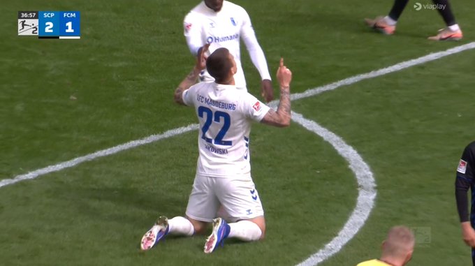 Żukowski podbija Niemcy! Gol i asysta w pierwszej połowie [WIDEO]