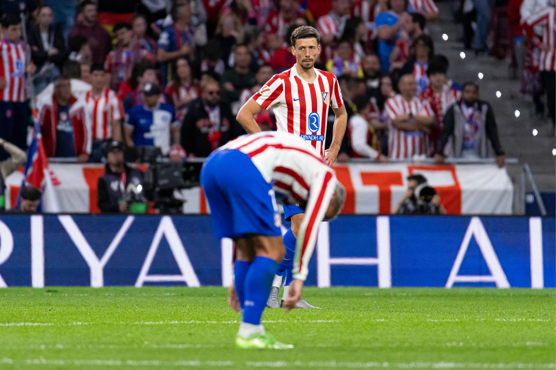 Haniebne obrazki pod stadionem Atletico. Tuż przed hitem z Barceloną [ZDJĘCIE]