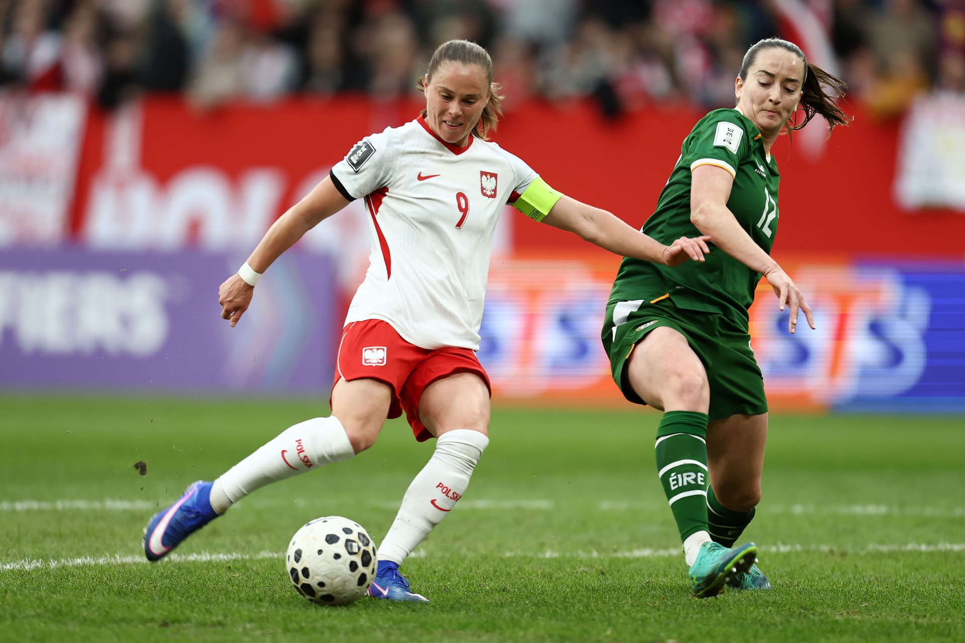 Piękny gol Pajor na nic. Bolesna porażka Polek w eliminacjach [WIDEO]