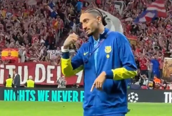 Wymowna reakcja Raphinhi. Nie ma złudzeń, co czeka giganta [WIDEO]