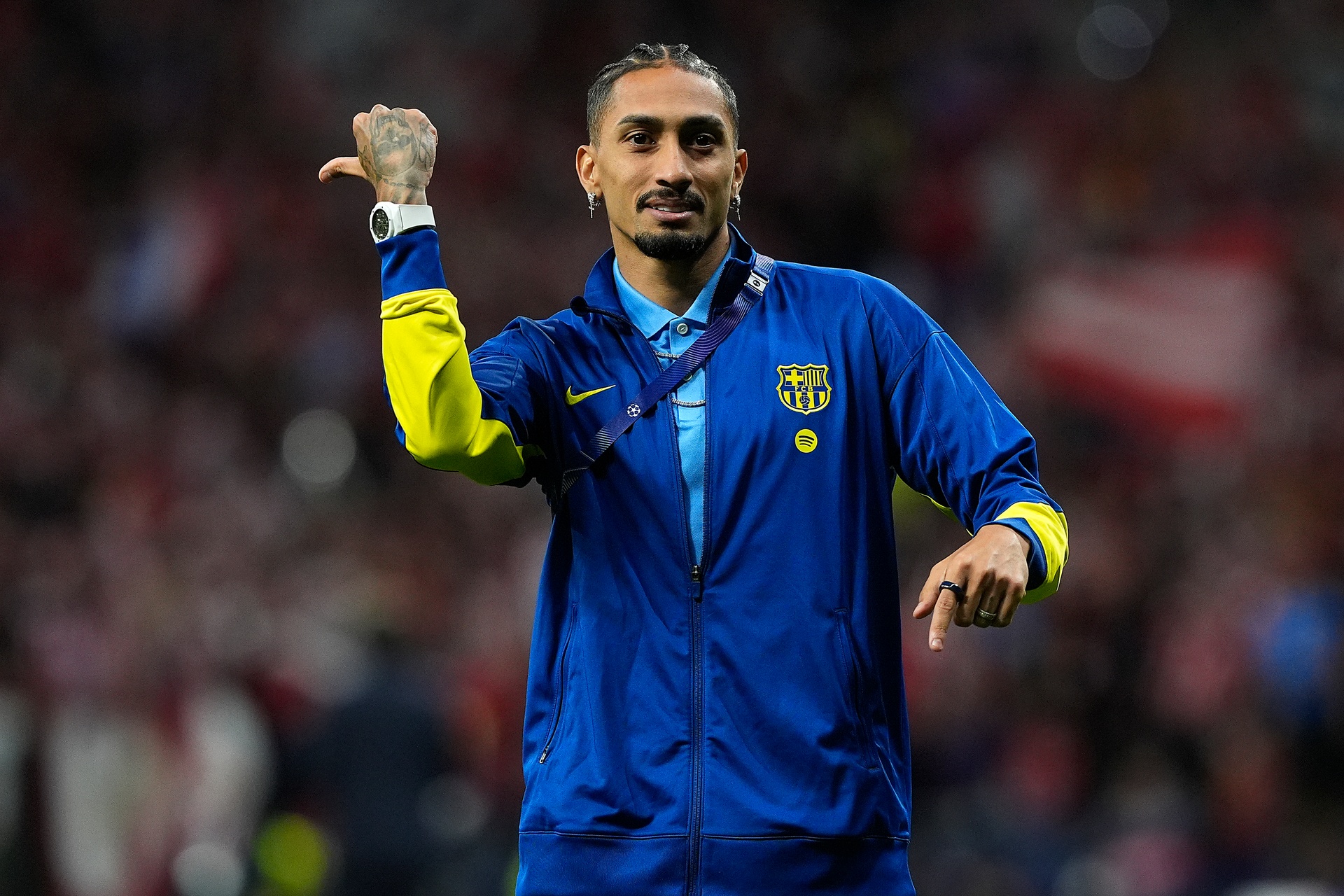 Szokujące zachowanie Raphinhi. Brazylijczyk skomentował głośną aferę