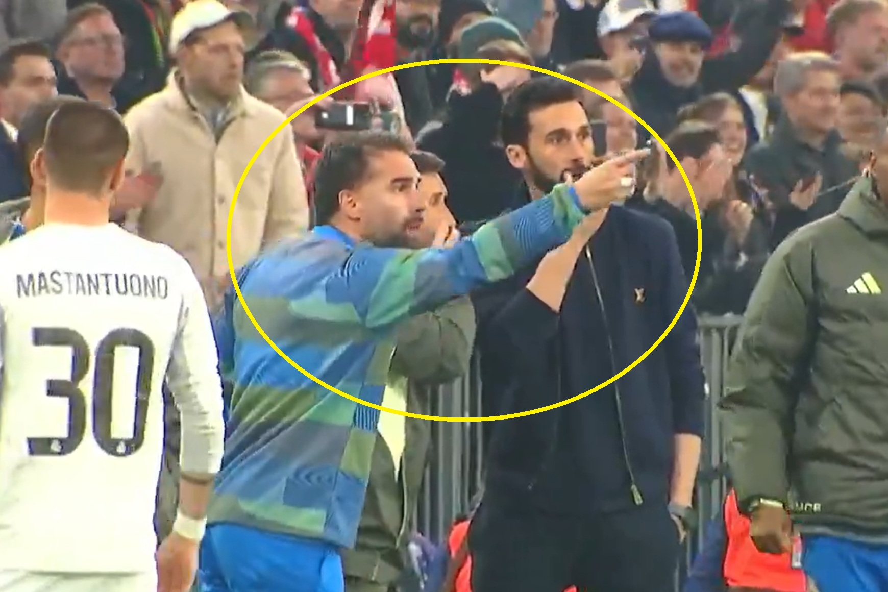 Carvajal nie wytrzymał. Nagrało się to, co krzyczał do Vincicia [WIDEO]