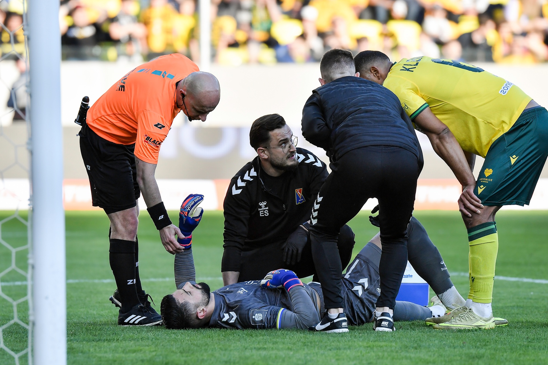 Bramkarz Motoru w szpitalu. Podejrzenie groźnej kontuzji