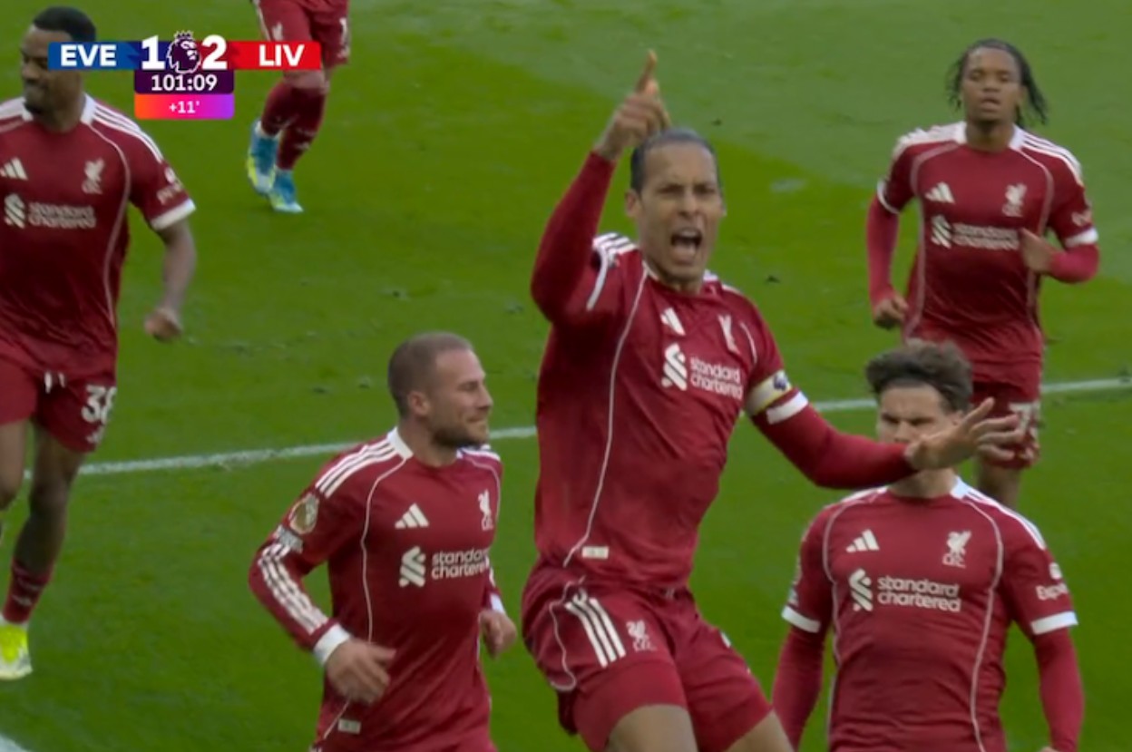 Gol w 100. minucie uratował Liverpool! Van Dijk uciszył Everton [WIDEO]