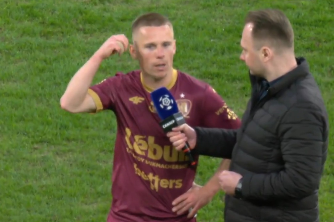 Gracz Piasta zrugał sędziego. "Niech się czasem zastanowi" [WIDEO]