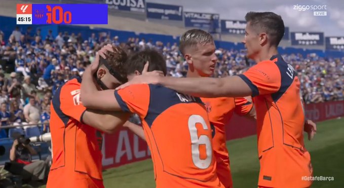 Barcelona pędzi po mistrzostwo! Udział Lewandowskiego przy golu