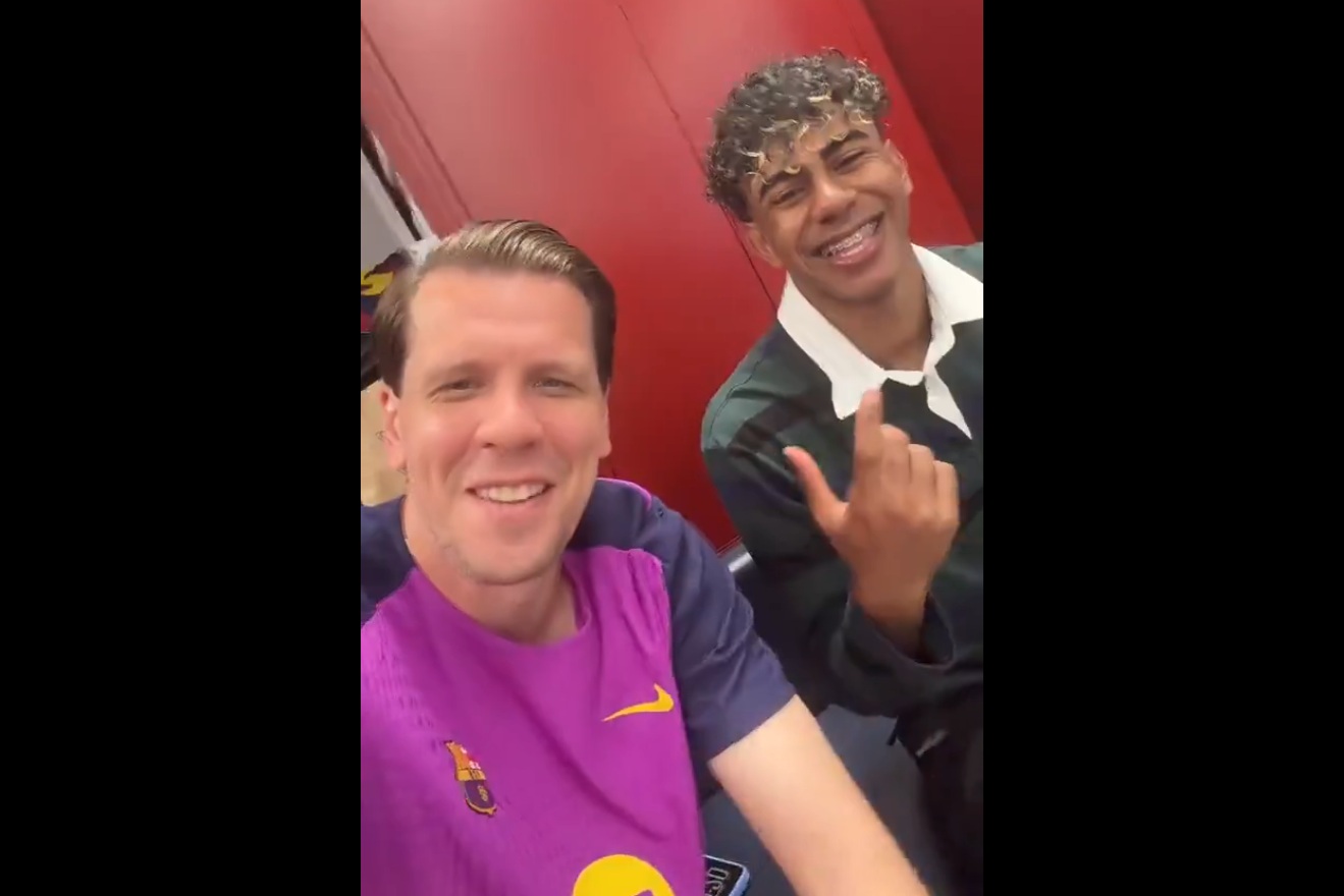 Yamal wsparł akcję Łatwoganga. Szczęsny dotrzymał słowa [WIDEO]