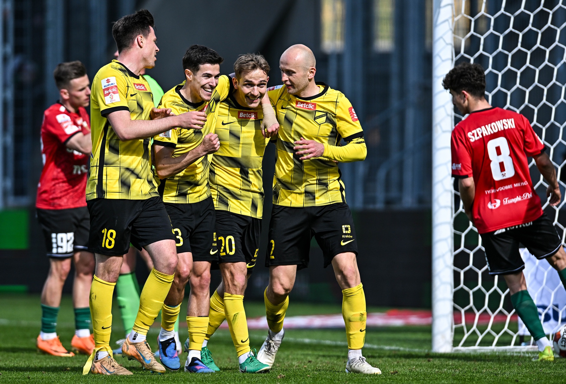 Wieczysta wciąż walczy o awans. Dominacja ekipy Moskala