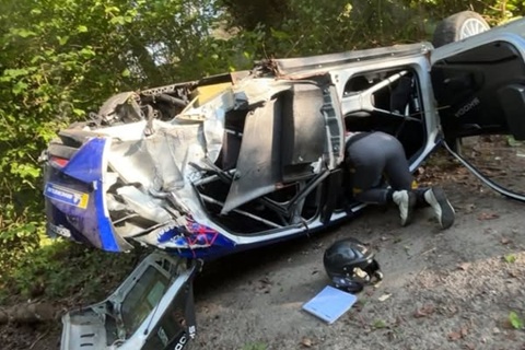 Koszmarny wypadek ojca Verstappena. Z auta zostały strzępy