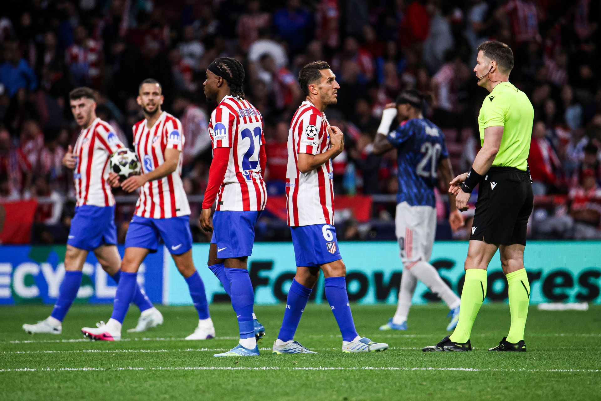 Kapitan Atletico wypalił o arbitrze. "Wątpliwy rzut karny"