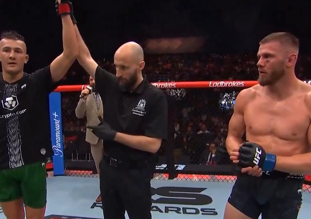 Klęska Polaka na gali UFC. Nie było wątpliwości