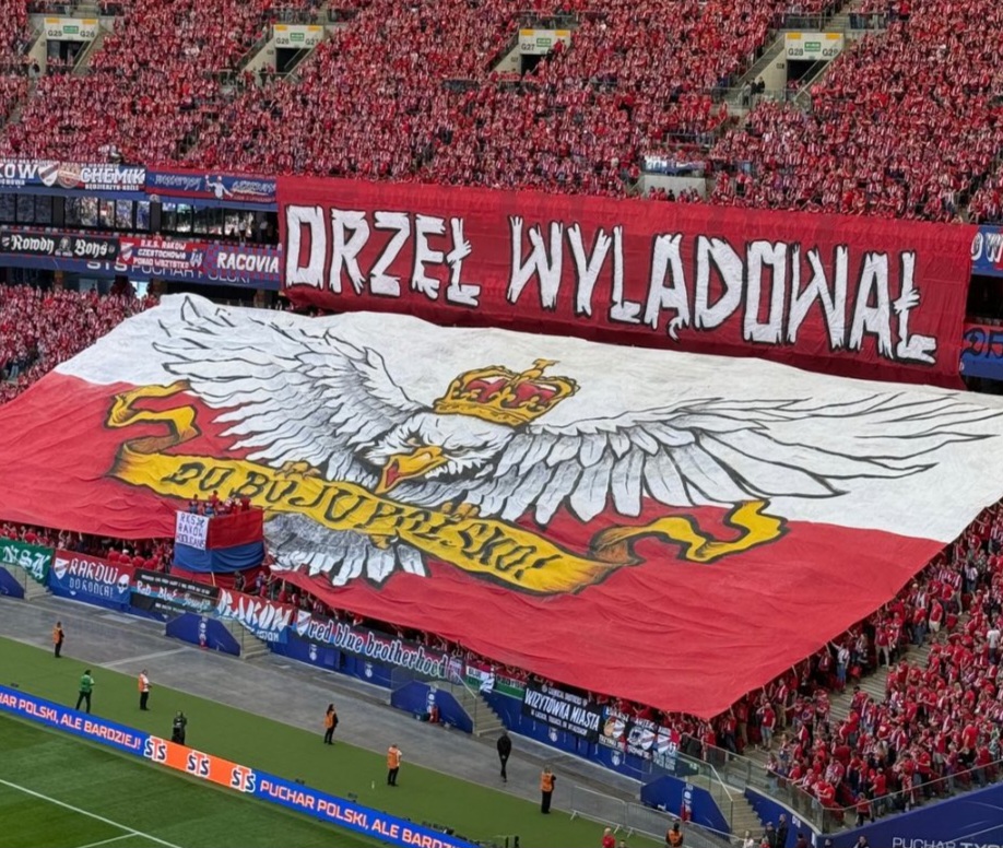 Specjalna oprawa kibiców Rakowa. Oto, co pokazali podczas finału