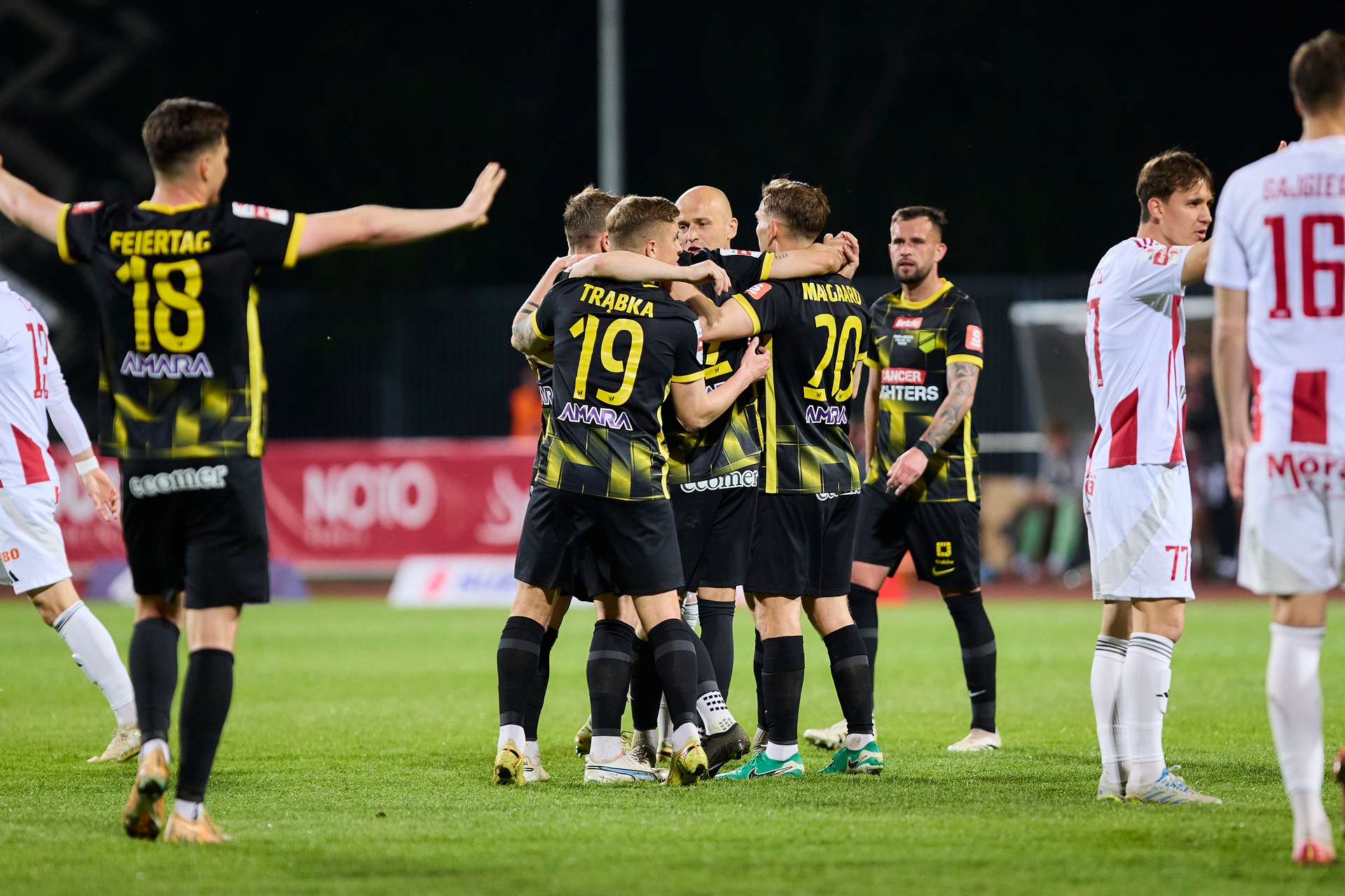 Popis Wieczystej, jeden gol za drugim. ŁKS zmiażdżył rywala