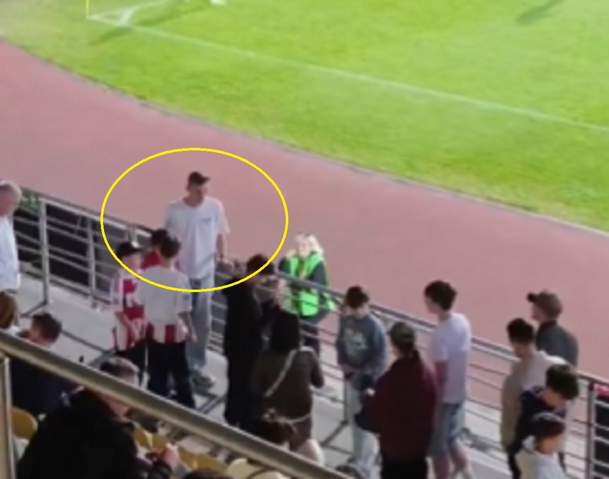 Bohater Legii zaskoczył. Pojawił się na meczu byłego klubu [WIDEO]