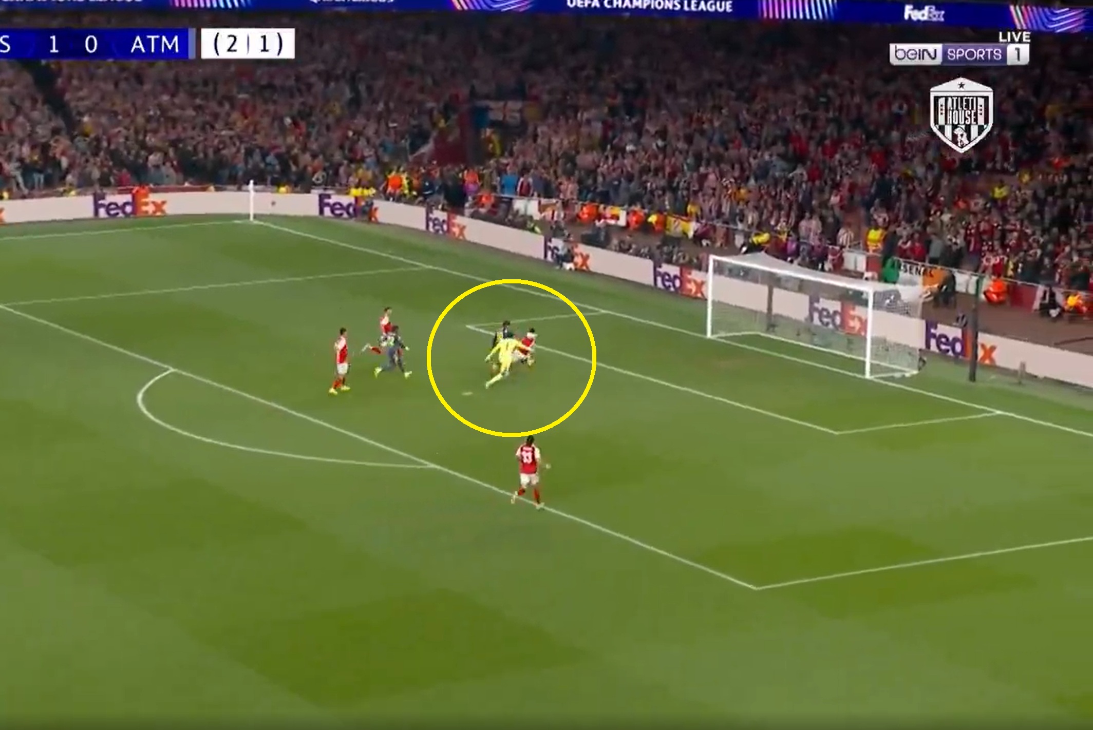 Pusta bramka, ale nie ma gola! To była złota szansa Atletico [WIDEO]