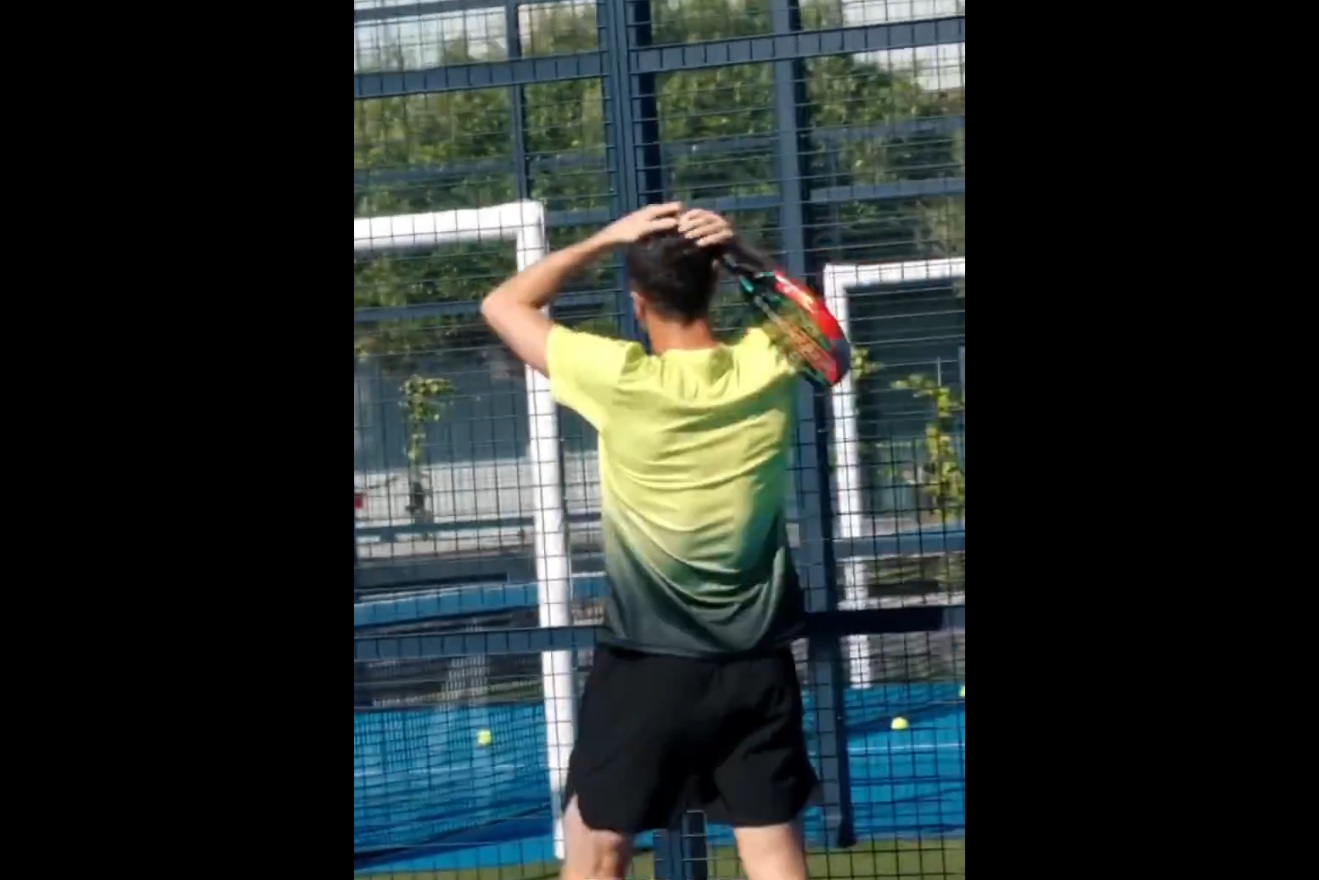 Lewandowski "zmienił" dyscyplinę. Rzucił wyzwanie legendzie [WIDEO]