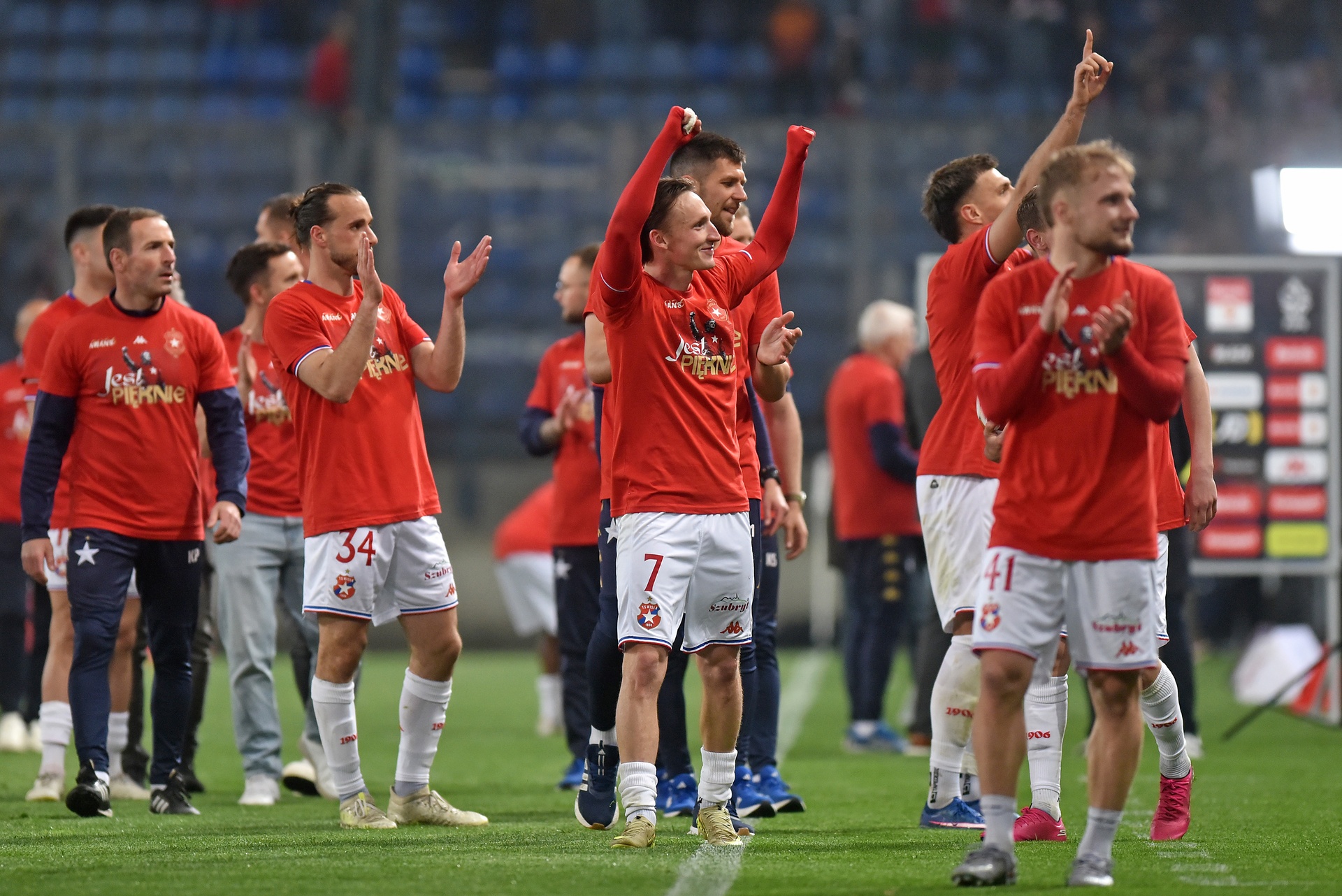 Śląsk zareagował na awans Wisły. Wystarczyły dwa słowa