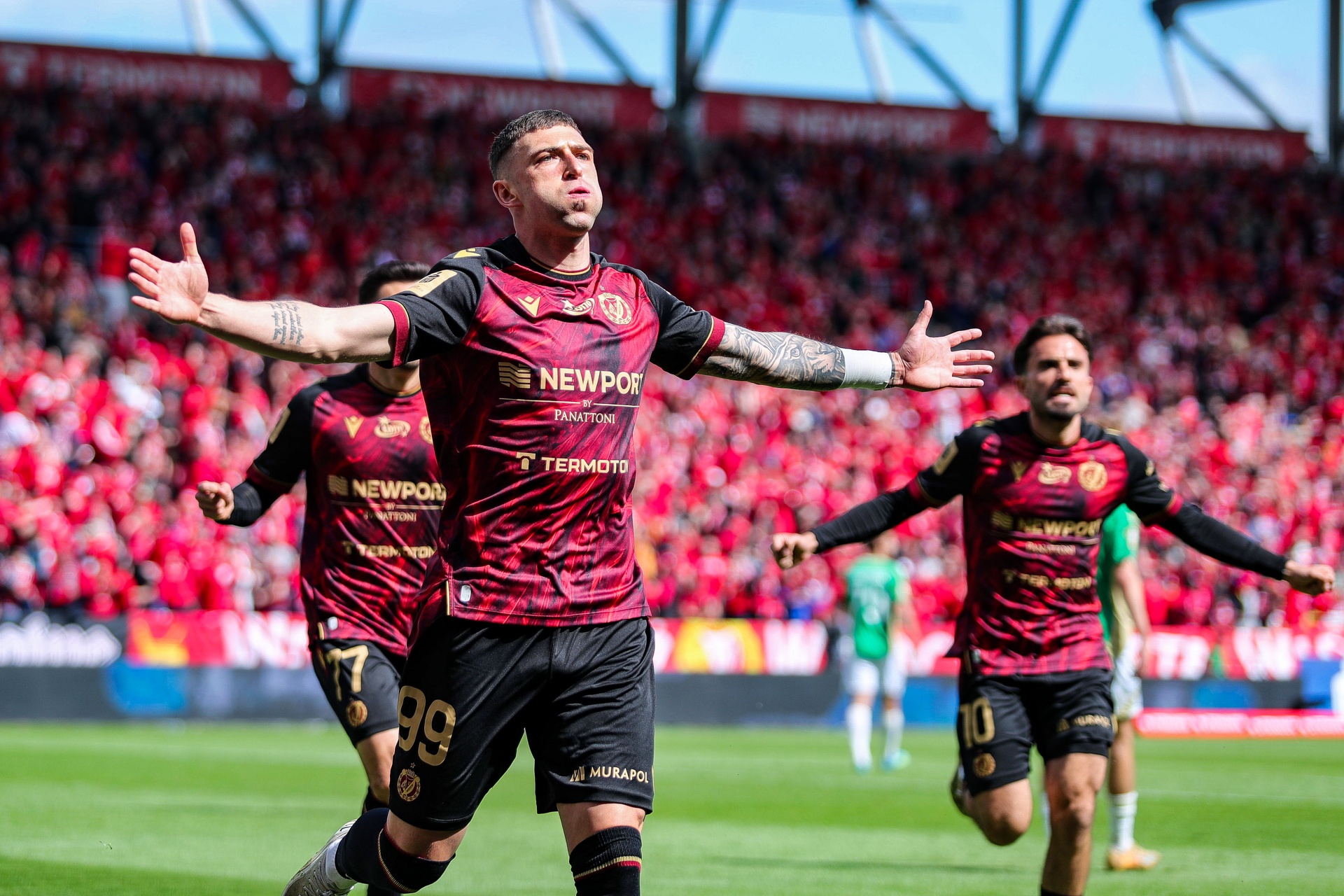 Niemożliwe, co robił Widzew! Trzy gole do przerwy! [WIDEO]