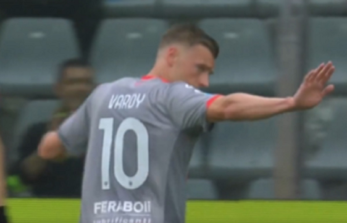 39-letni Vardy w końcu się doczekał. Zajęło mu to cztery miesiące [WIDEO]