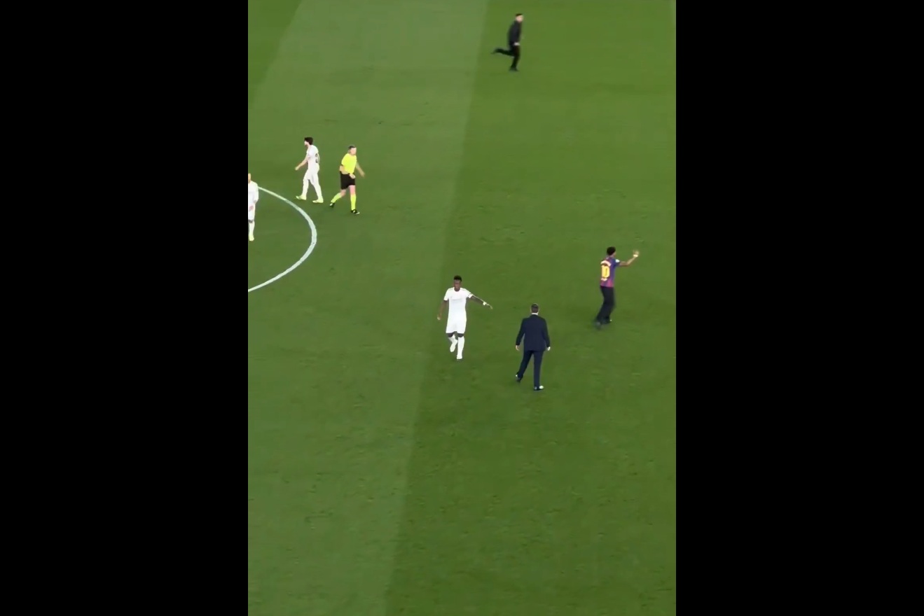 Vinicius pokazał klasę. Tak zachował się po El Clasico [WIDEO]