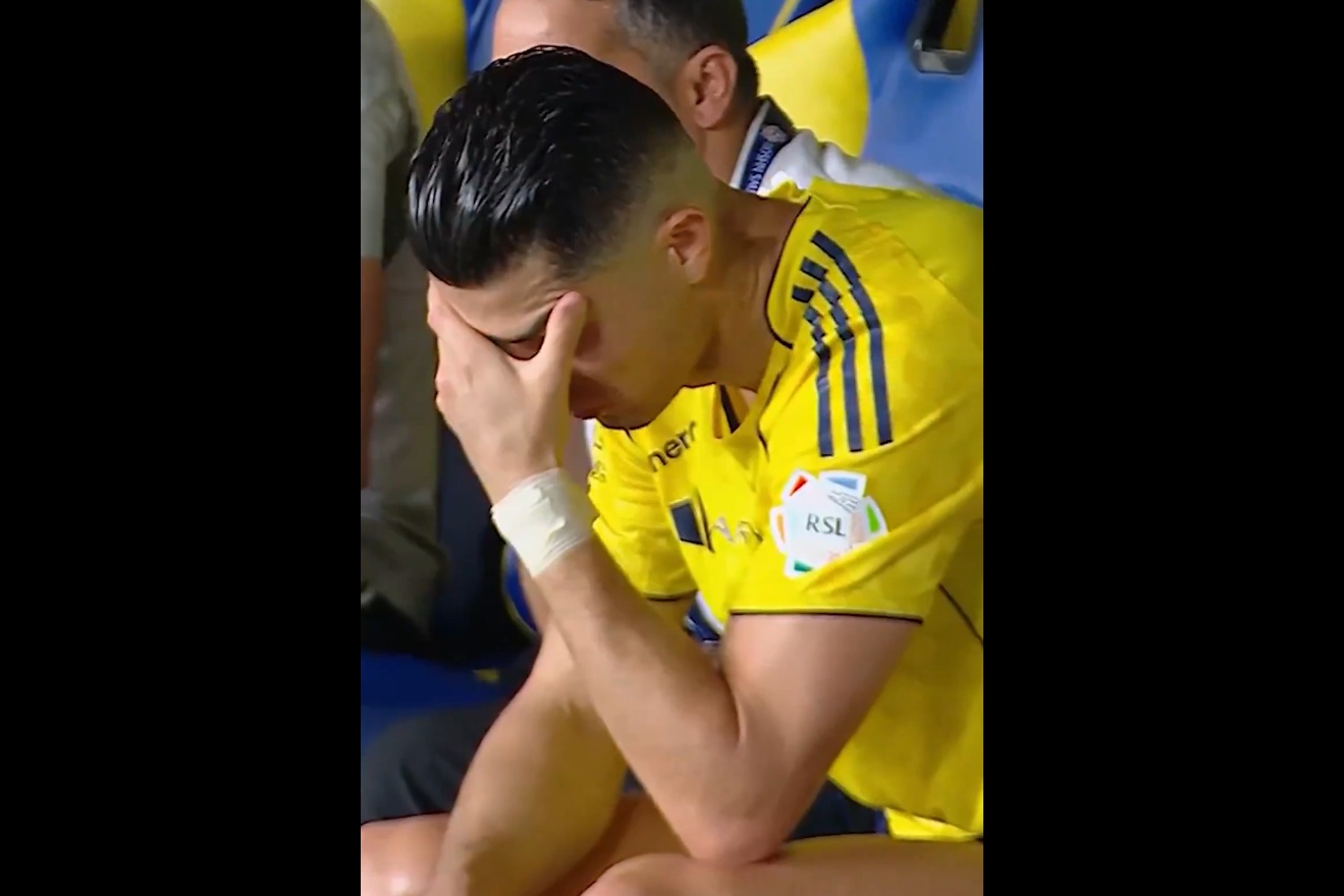 Nagrali Ronaldo po meczu o tytuł. Ta reakcja mówi sama za siebie [WIDEO]