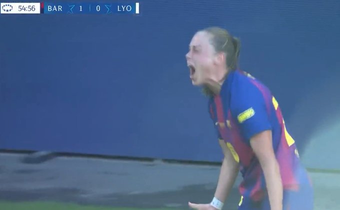 Dublet Ewy Pajor w finale Ligi Mistrzyń! Wymarzony moment Polki [WIDEO]