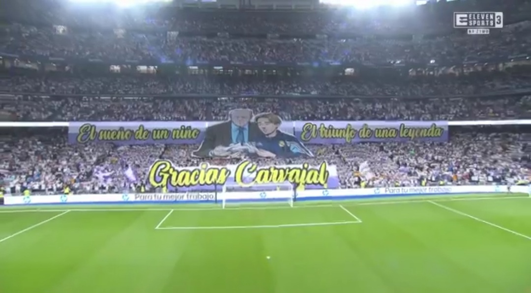 Pożegnanie legendy Realu. Piękne obrazki na Santiago Bernabeu [WIDEO]