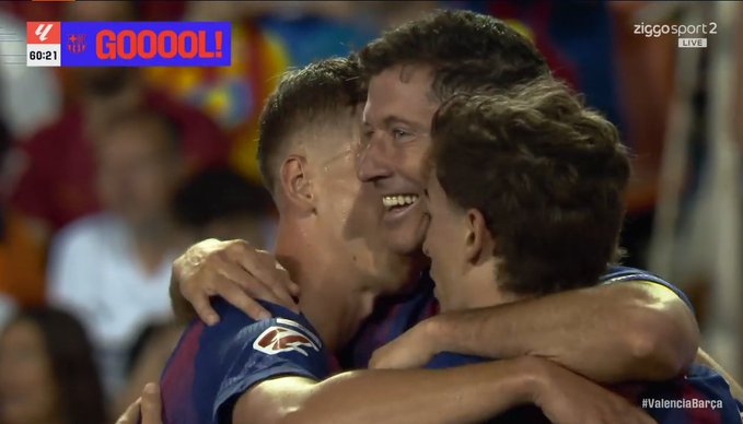 Bramka Lewandowskiego nie wystarczyła! Porażka Barcelony w ostatniej kolejce