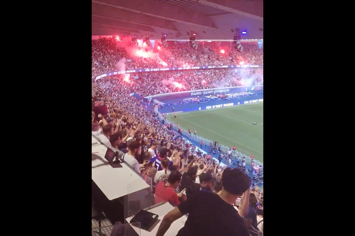 Sceny na Parc des Princes. Nagranie obiegło sieć [WIDEO]