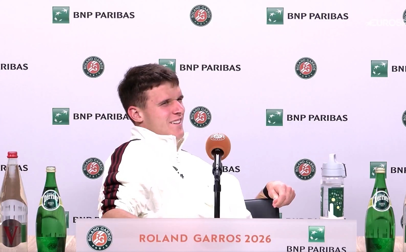 20-latek zachwyca w Roland Garros. Nagle nie wytrzymał [WIDEO]