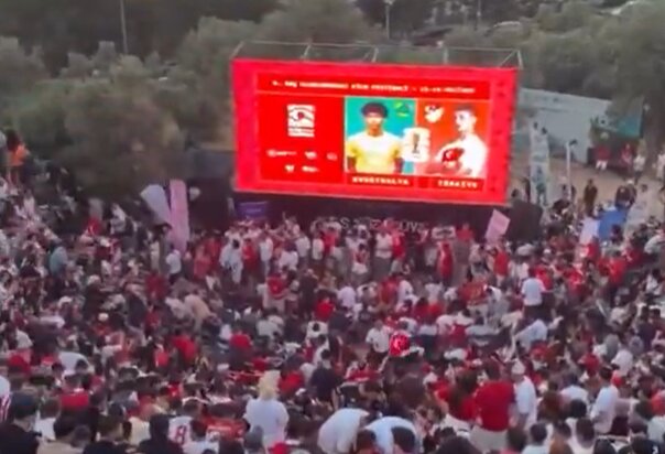 Była godzina 6 nad ranem. Tak oglądają MŚ w tym kraju [WIDEO]