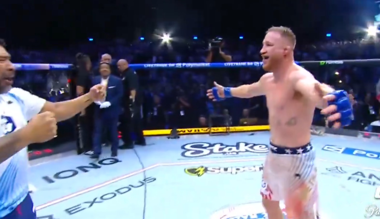 Wielka sensacja w UFC! Szaleństwo w walce wieczoru na oczach Trumpa