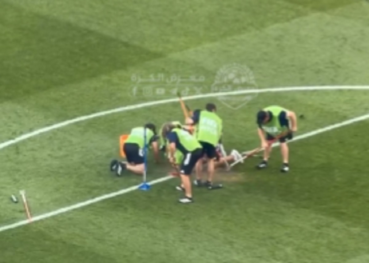 Awaria w meczu Norwegów. Oto, co działo się na murawie [WIDEO]