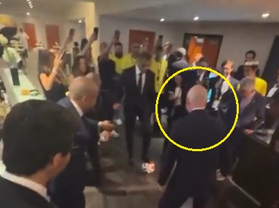 Legendy Brazylii "upokorzyły" Infantino. To nagranie trzeba zobaczyć [WIDEO]
