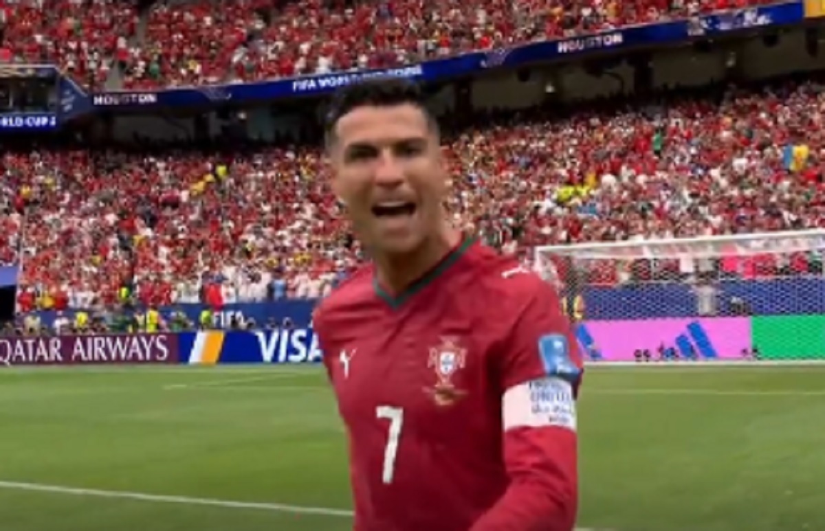 Ronaldo utarł nosa sceptykom. Wykrzyczał to do kamery po dublecie [WIDEO]
