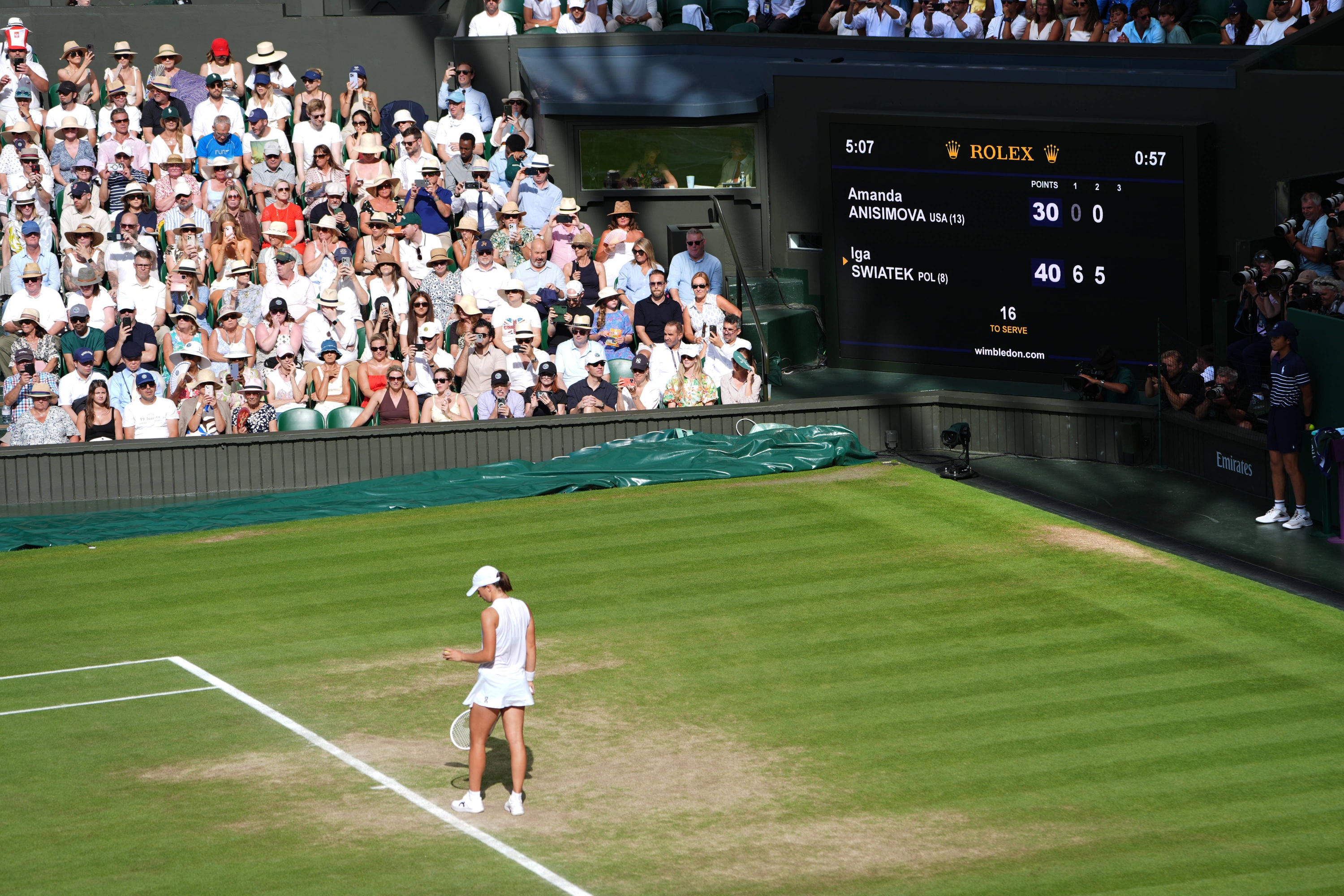 Iga Świątek - Taylor Townsend gdzie oglądać? Stream online i transmisja na żywo w TV z 1. rundy (30.06.2026)