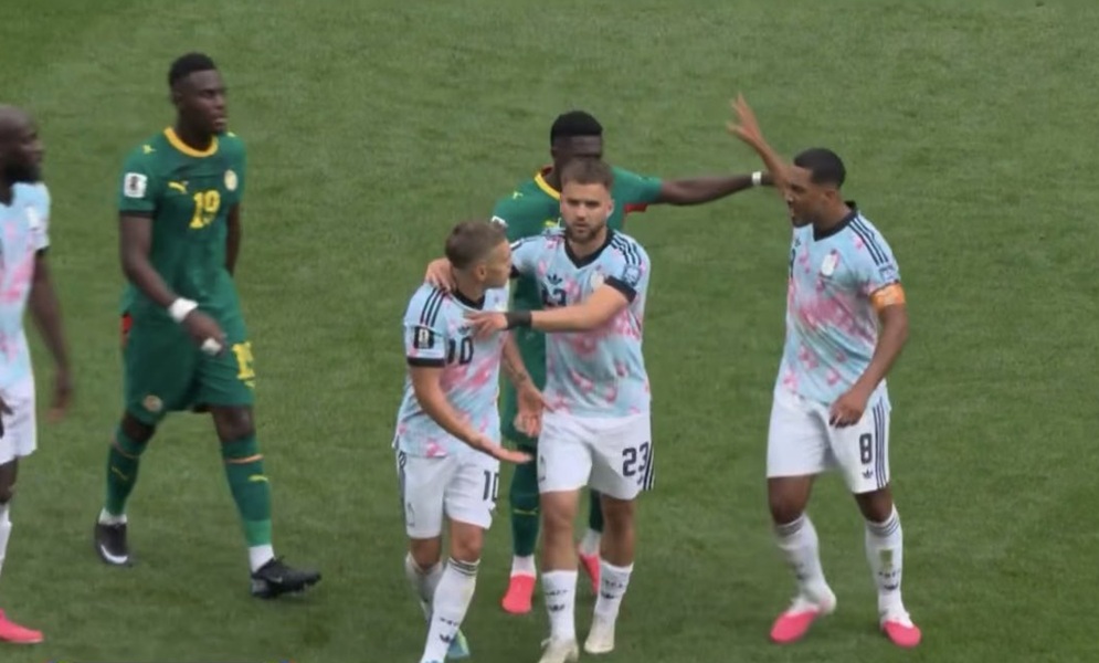 Sceny na mundialu! Belgowie zaczęli się kłócić, trener wkroczył do akcji [WIDEO]