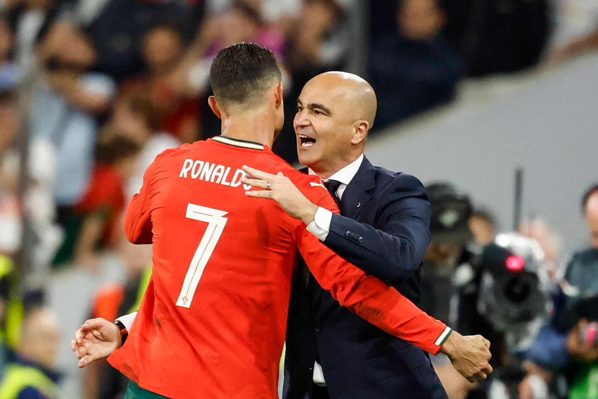 Dlatego Martinez zmienił Ronaldo. Nie owijał w bawełnę