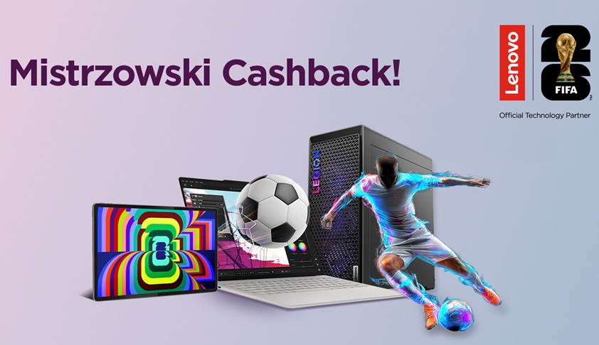 Mistrzowski cashback! Kup produkty Lenovo i ustrzel do 2000 zł zwrotu