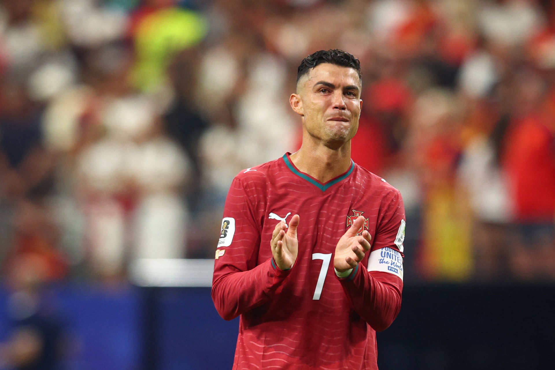 "Odchodzę z czystym sumieniem". Ronaldo przemówił po odpadnięciu Portugalii