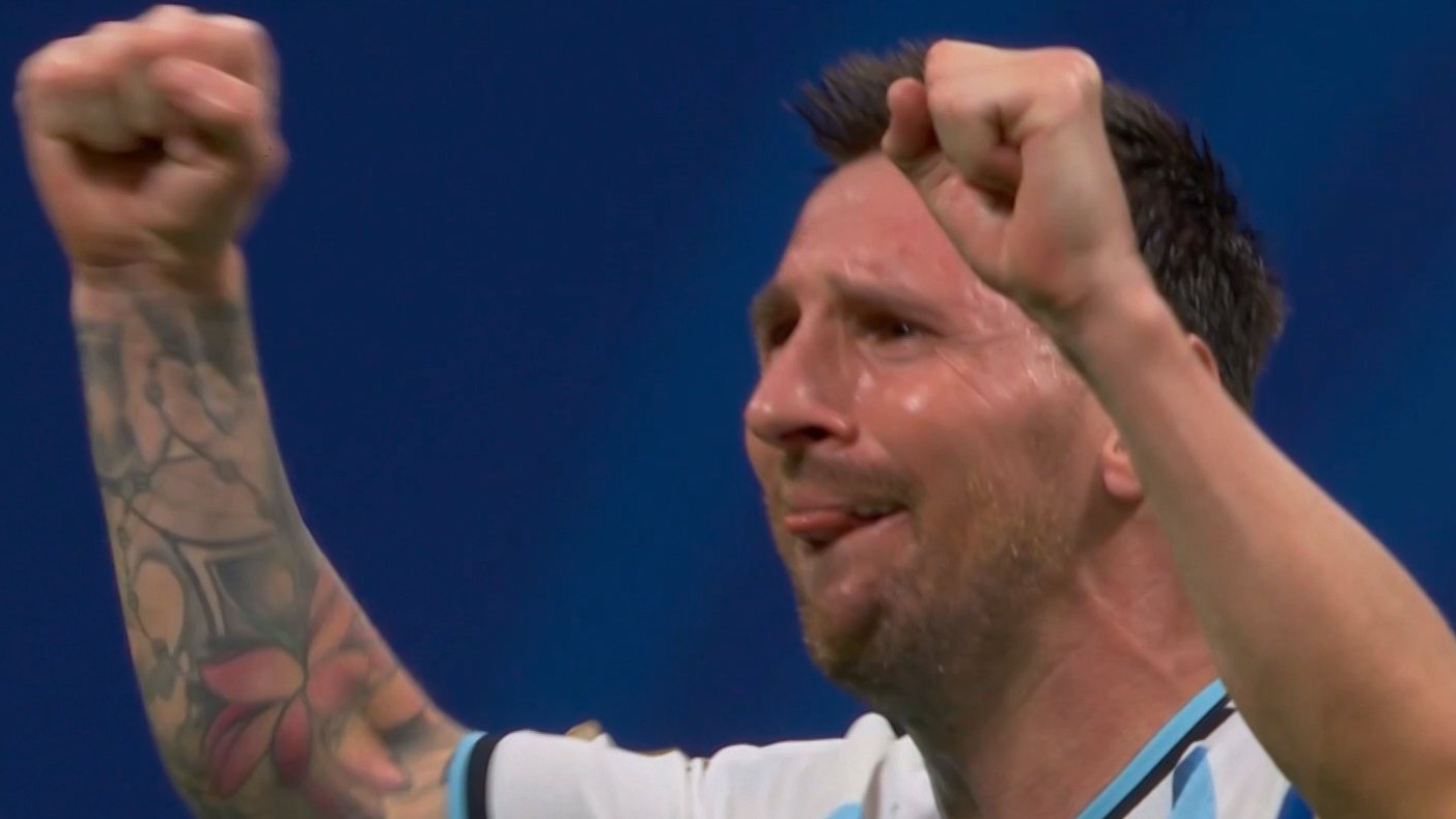 Messi nie wytrzymał. Poruszająca reakcja na zwycięstwo [WIDEO]