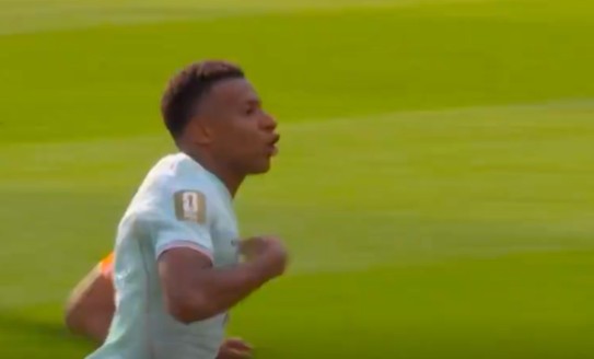 Co za gola wysmażył Mbappe! Rogal klasa światowa [WIDEO]