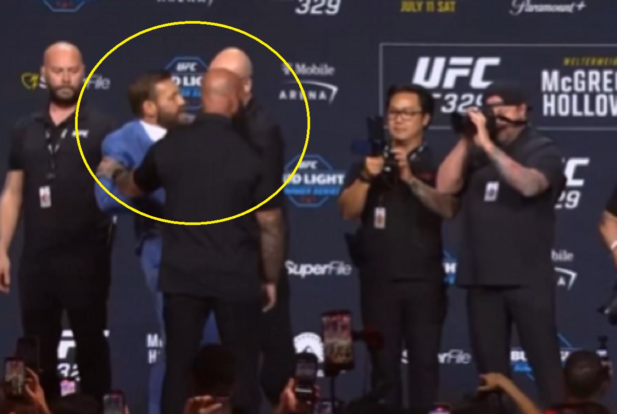 McGregor wraca w swoim stylu. Gorąco przed galą [WIDEO]