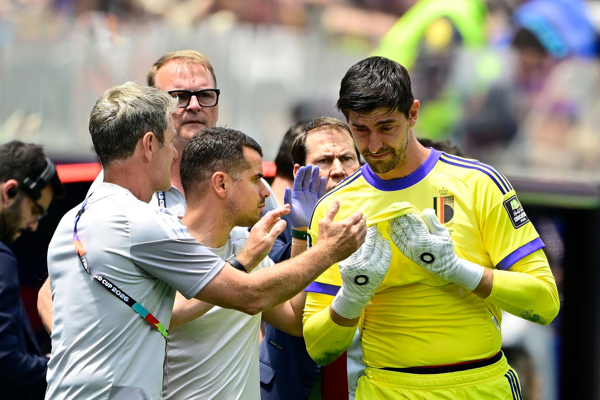 Courtois przemówił po kontuzji. "Nie miałem problemu, by dalej bronić"