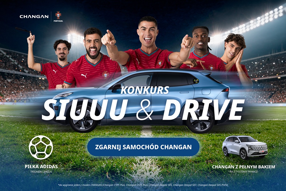 Changan rusza z konkursem SIUUU & Drive. Do wygrania samochód na wakacje