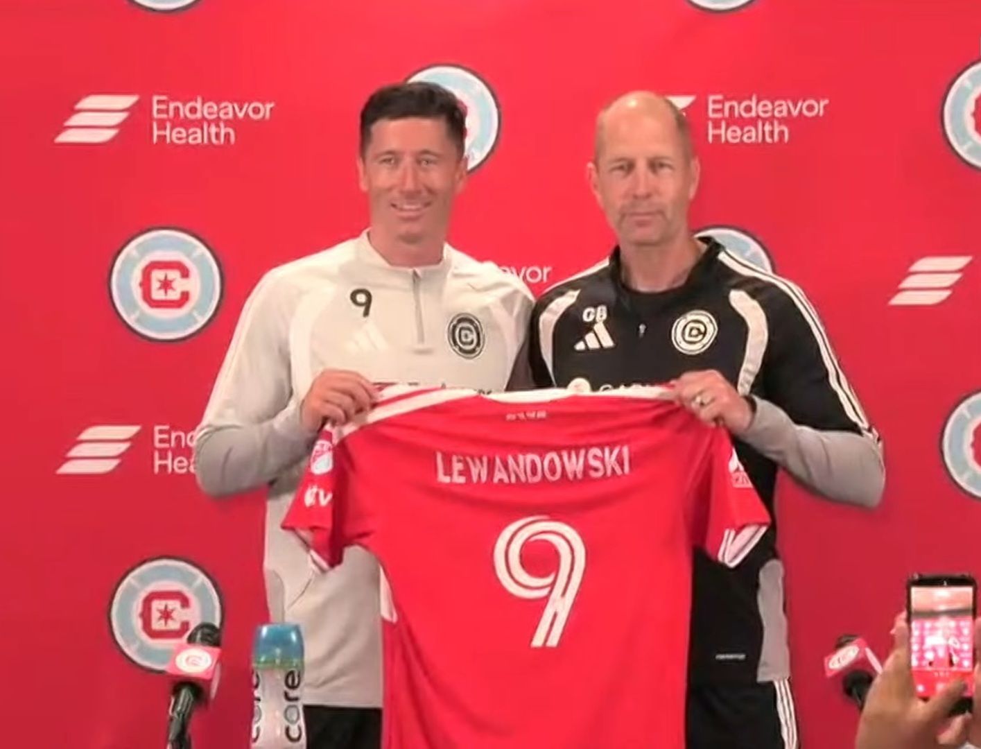 Chicago Fire zaprezentowało Lewandowskiego. Wyjątkowa chwila w karierze Polaka