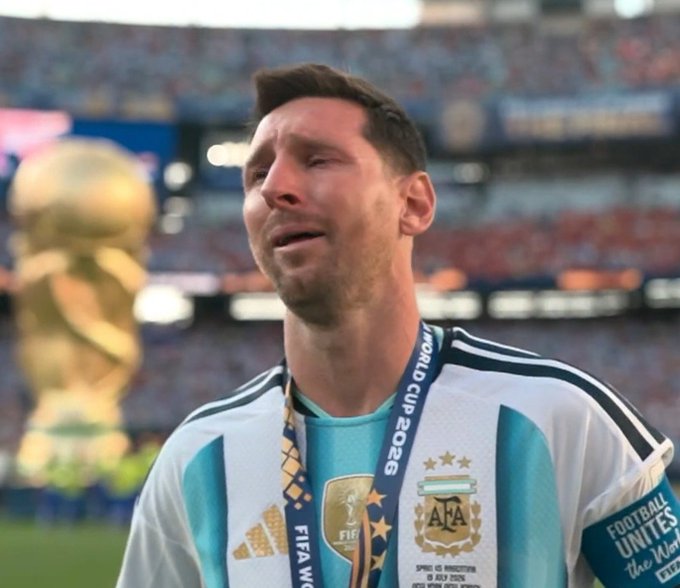 Co za reakcja Messiego po finale mundialu. Tu nie trzeba słów [WIDEO]