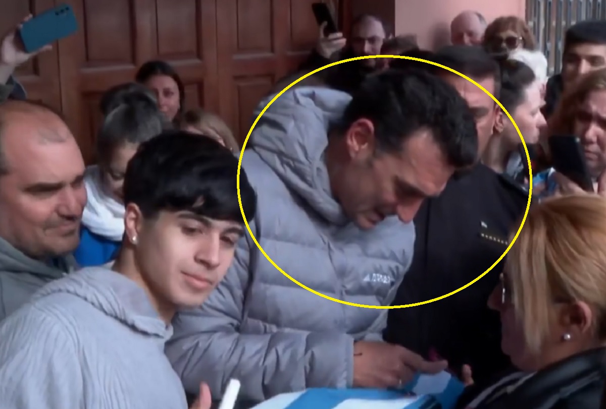 Szalone sceny przed domem Scaloniego. Nawet o piątej rano [WIDEO]