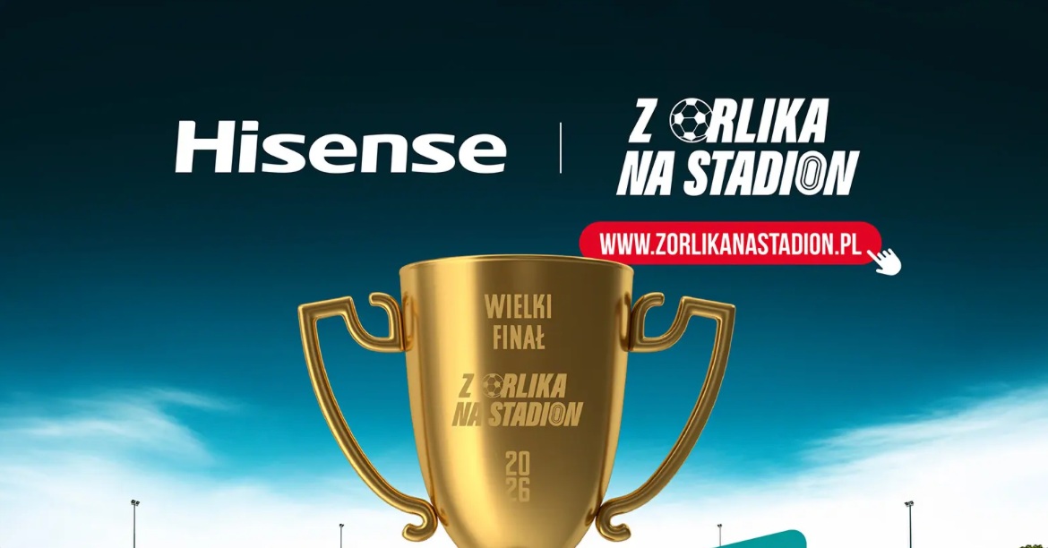 Hisense Partnerem Głównym turnieju Z Orlika na Stadion